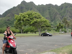 moped-at-kualoa